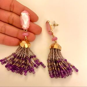 Kendra Scott - Dove Earrings Lilac Mother of Pearl
